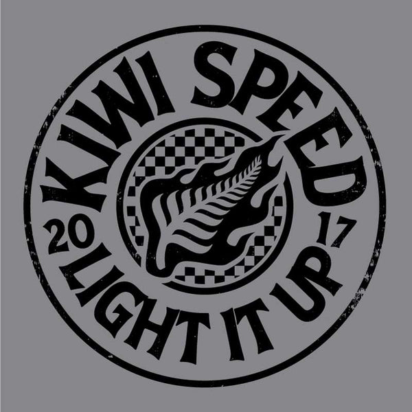 Kiwi Speed Co - Light It Up Stonewash Tee