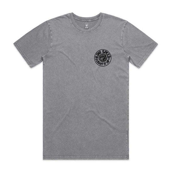 Kiwi Speed Co - Light It Up Stonewash Tee