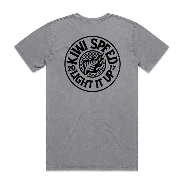 Kiwi Speed Co - Light It Up Stonewash Tee