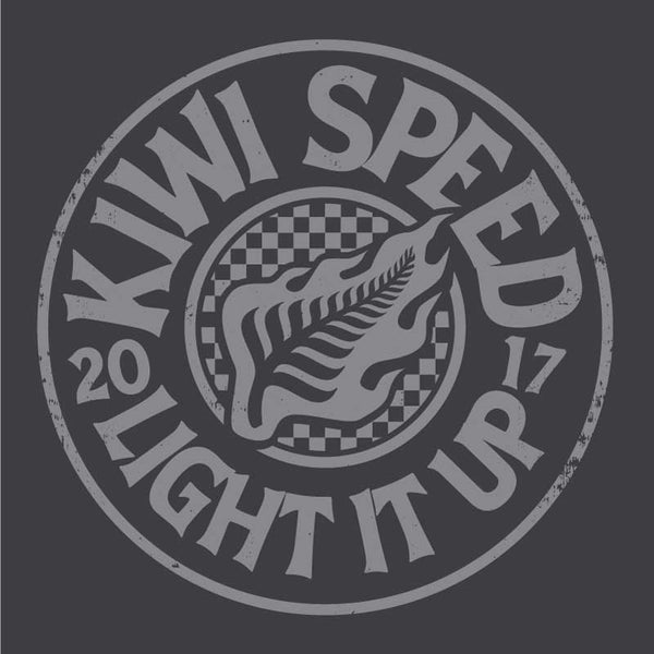 Kiwi Speed Co - Light It Up Stonewash Tee