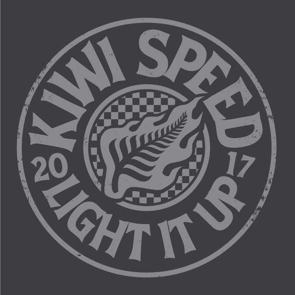 Kiwi Speed Co - Light It Up Stonewash Tee